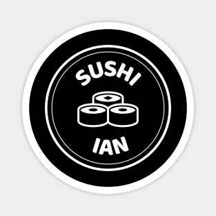 Sushi Ian (light) Magnet